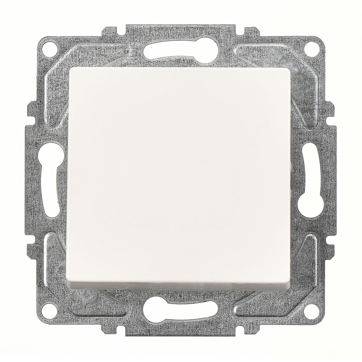 Günsan Eqona Fildişi Beyazı Vidalı Anahtar - 10AX 250V