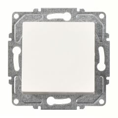 Günsan Eqona Fildişi Beyazı Vidalı Anahtar - 10AX 250V