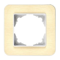 Günsan Radius Gümüş & Gold Tekli Çerçeve