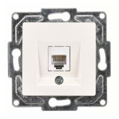 Günsan Eqona Fildişi Beyazı Nümeris Telefon Prizi (Cat3)