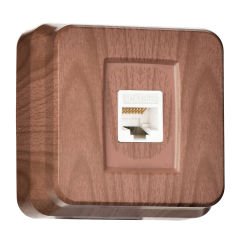 Günsan Misya Ceviz Tekli Data Prizi (RJ45 Cat5E)