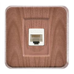 Günsan Misya Ceviz Tekli Data Prizi (RJ45 Cat5E)