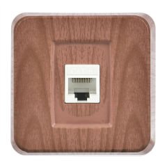 Günsan Misya Ceviz Tekli Data Prizi (RJ45 Cat6)