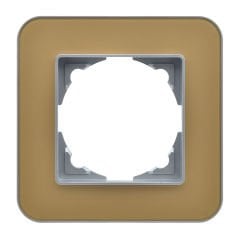 Günsan Radius Gümüş & Pearl Gold Tekli Çerçeve