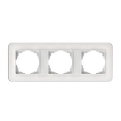 Günsan Radius Gümüş & Pearl Silver Üçlü Çerçeve