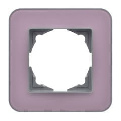 Günsan Radius Gümüş & Dusty Rose Tekli Çerçeve