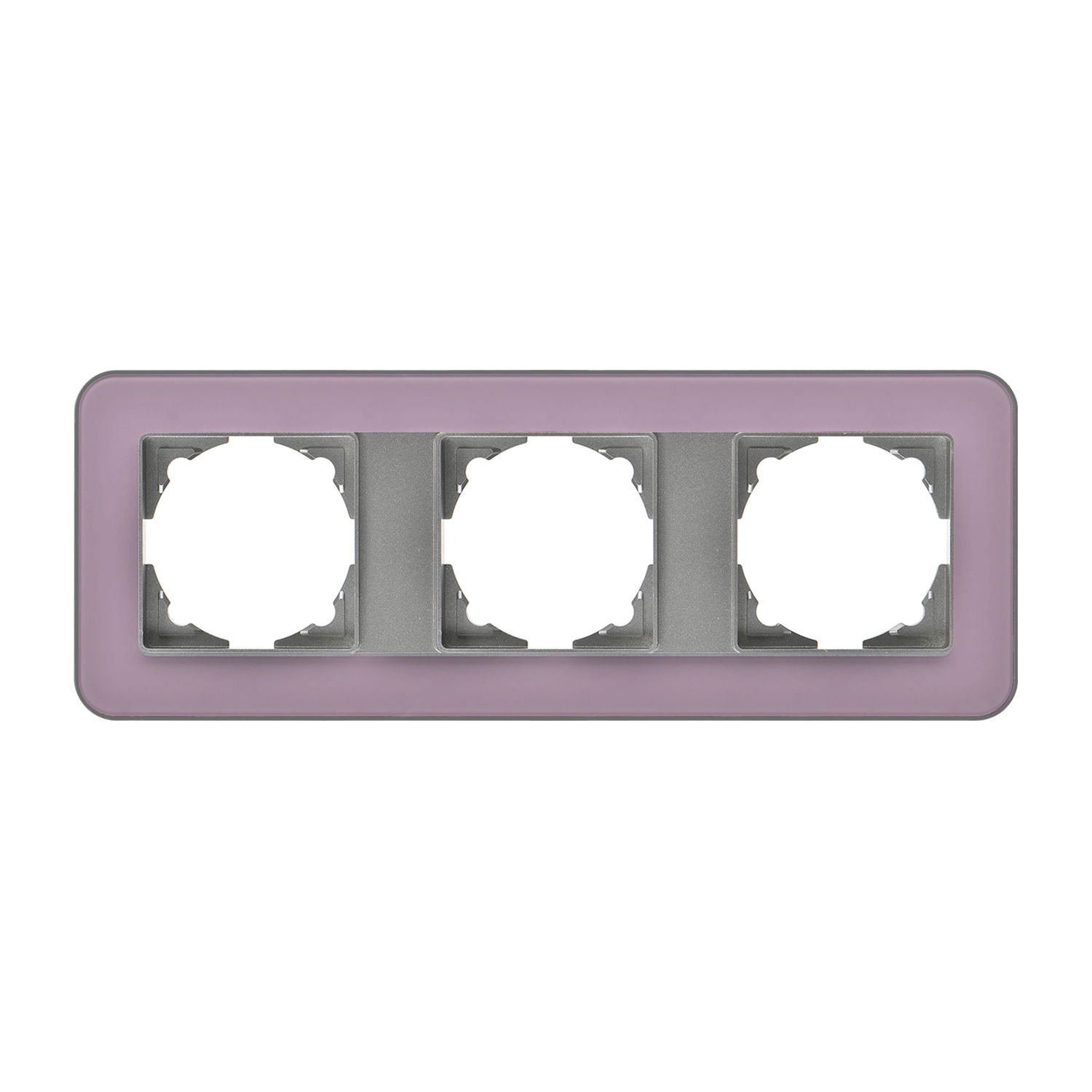 Günsan Radius Gümüş & Dusty Rose Üçlü Çerçeve