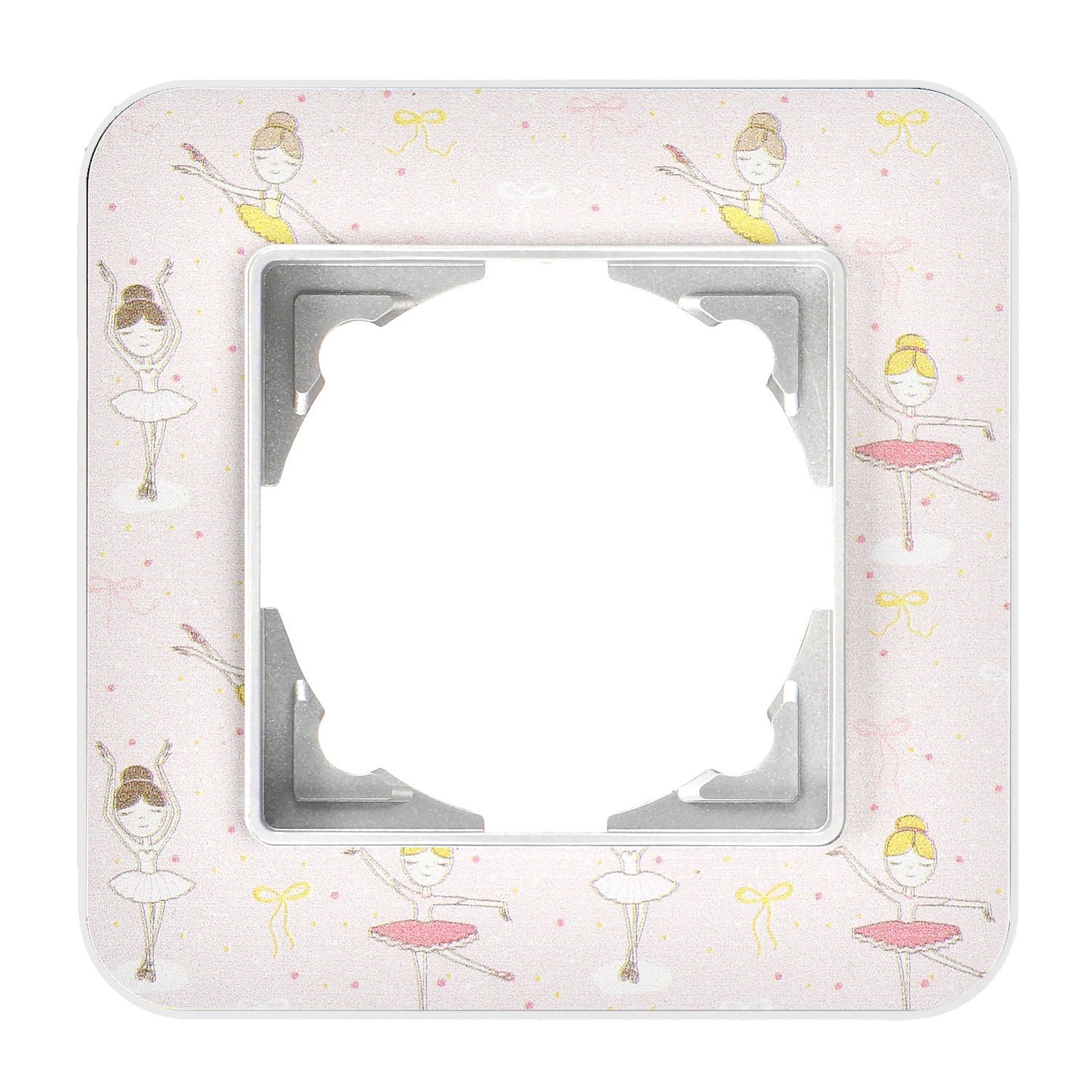 Günsan Radius Gümüş & Pinky Ballerina Tekli Çerçeve