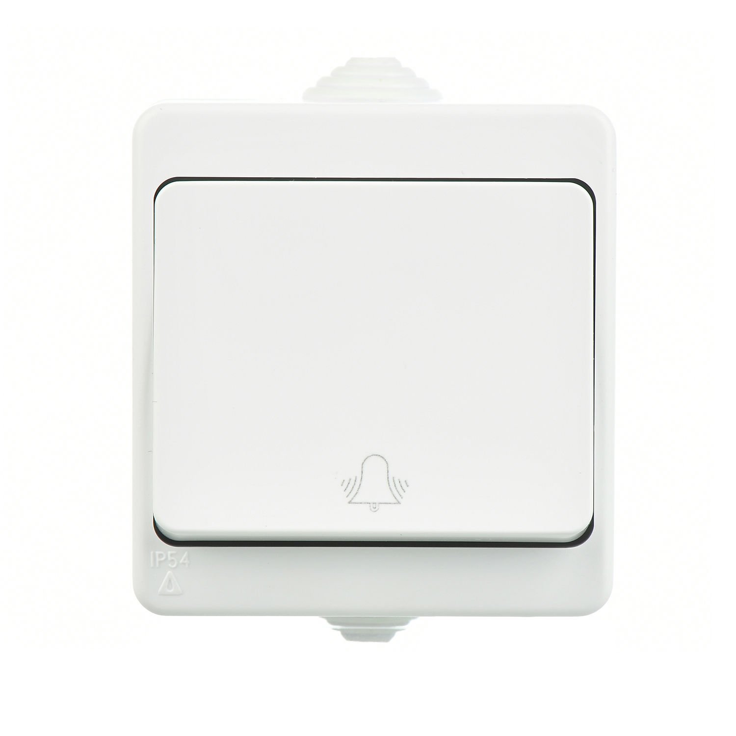 Günsan Nemliyer Beyaz Vidalı Zil Butonu