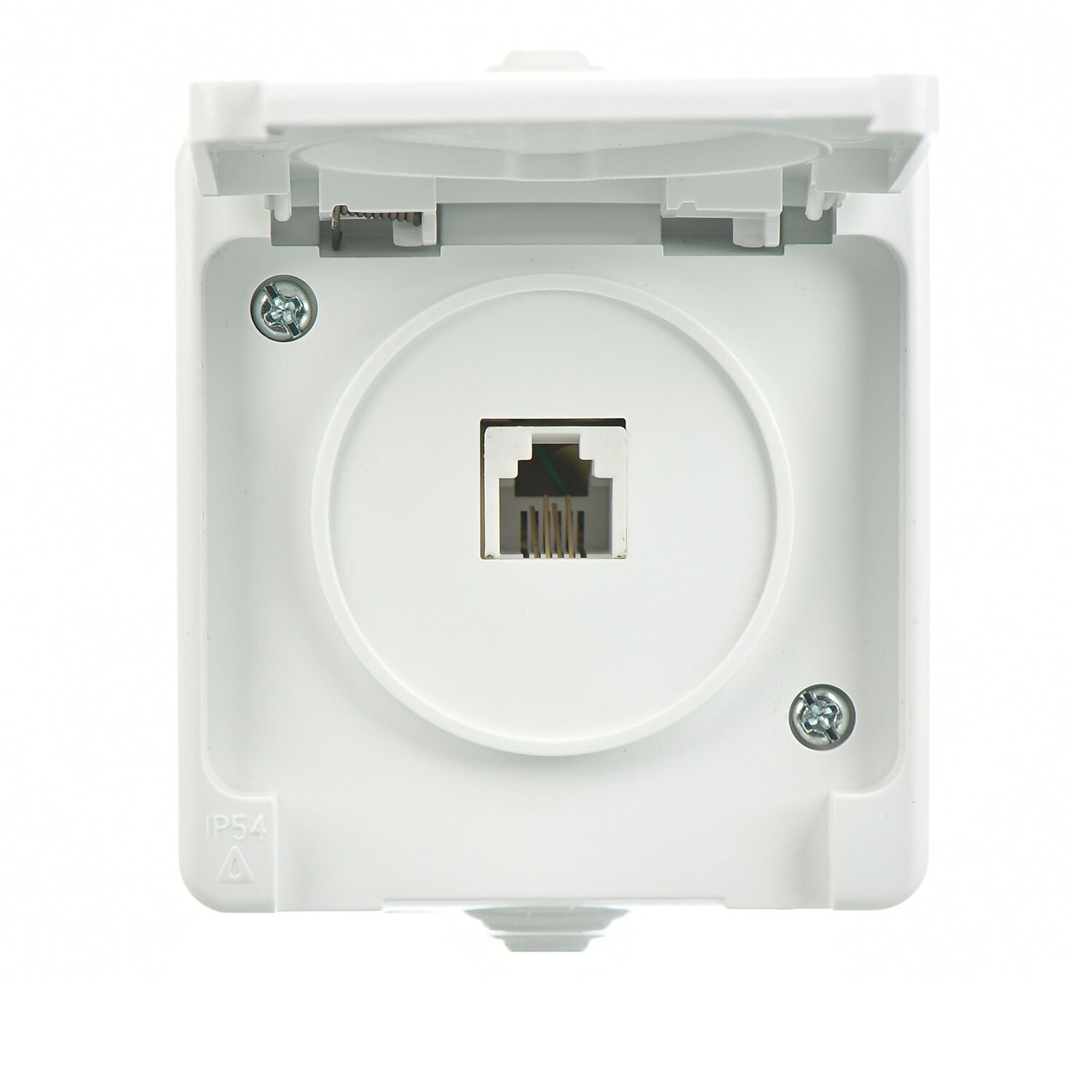 Günsan Nemliyer Beyaz Nümeris Telefon Prizi (Cat3)