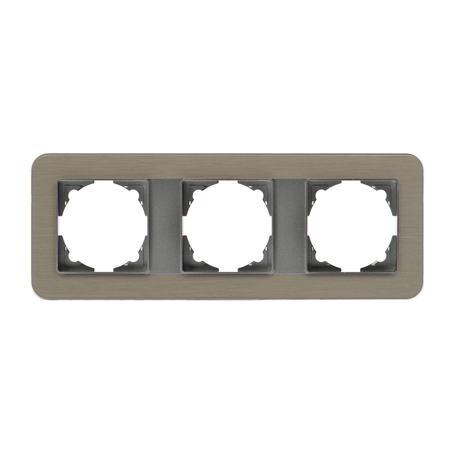 Günsan Radius Füme & Bronze Üçlü Çerçeve