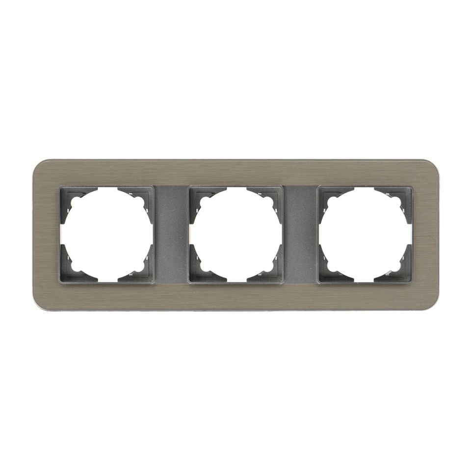 Günsan Radius Füme & Bronze Üçlü Çerçeve