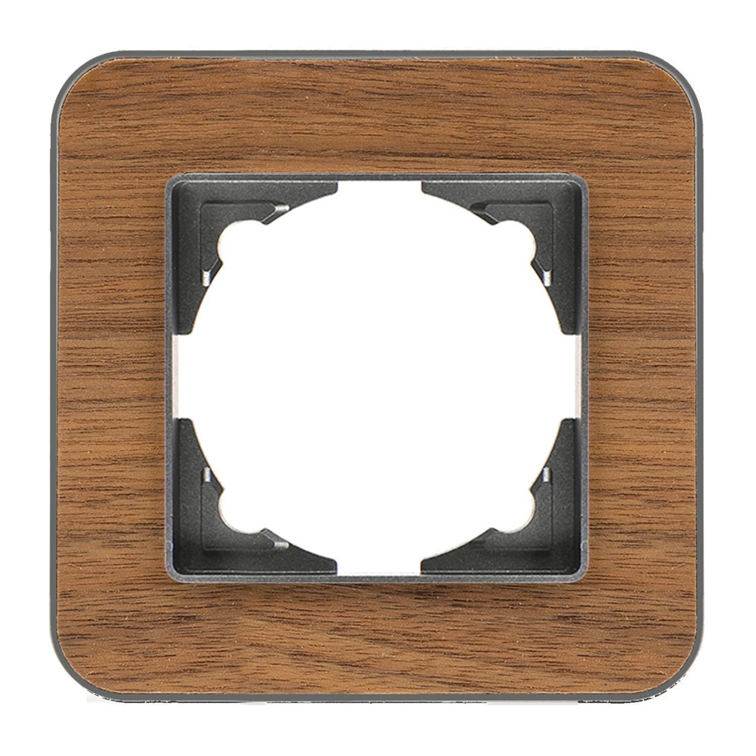 Günsan Radius Füme & Natural Walnut Tekli Çerçeve