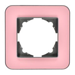 Günsan Radius Füme & Powdery Pink Tekli Çerçeve