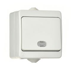 Günsan Nemliyer Gri Işıklı Anahtar