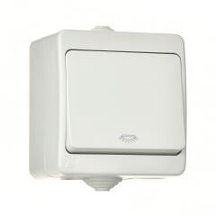 Günsan Nemliyer Gri Vidalı Liht Anahtar