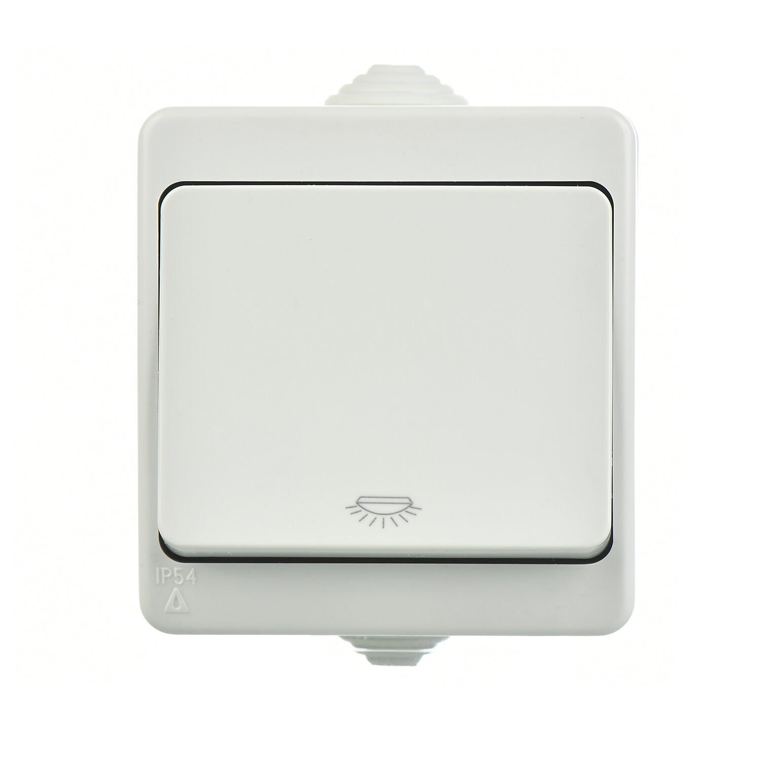 Günsan Nemliyer Gri Vidalı Liht Anahtar