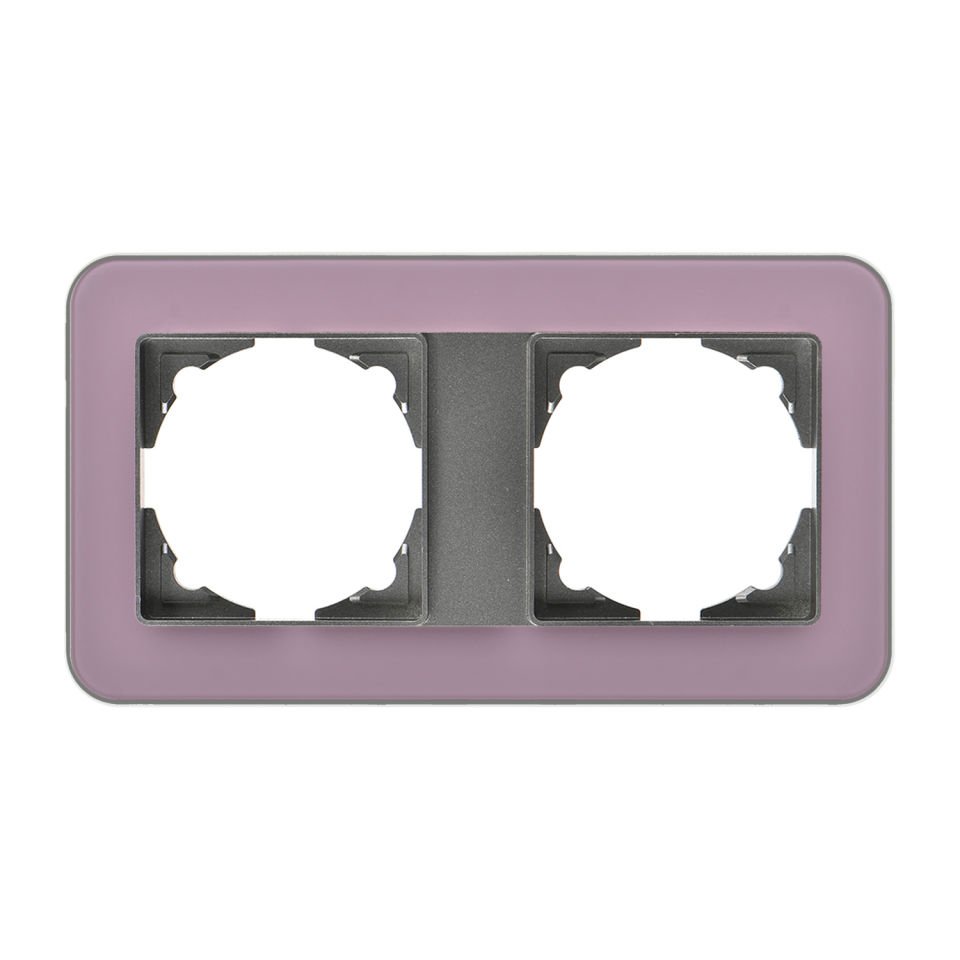 Günsan Radius Füme & Dusty Rose İkili Çerçeve