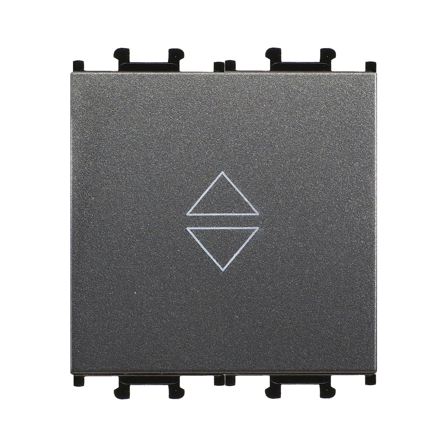 Günsan Domino Füme Vidalı Geniş Vavien Anahtar - 2M - 16AX 250V