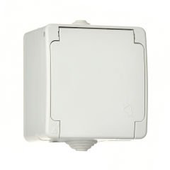 Günsan Nemliyer Gri Kapaklı UPS Priz