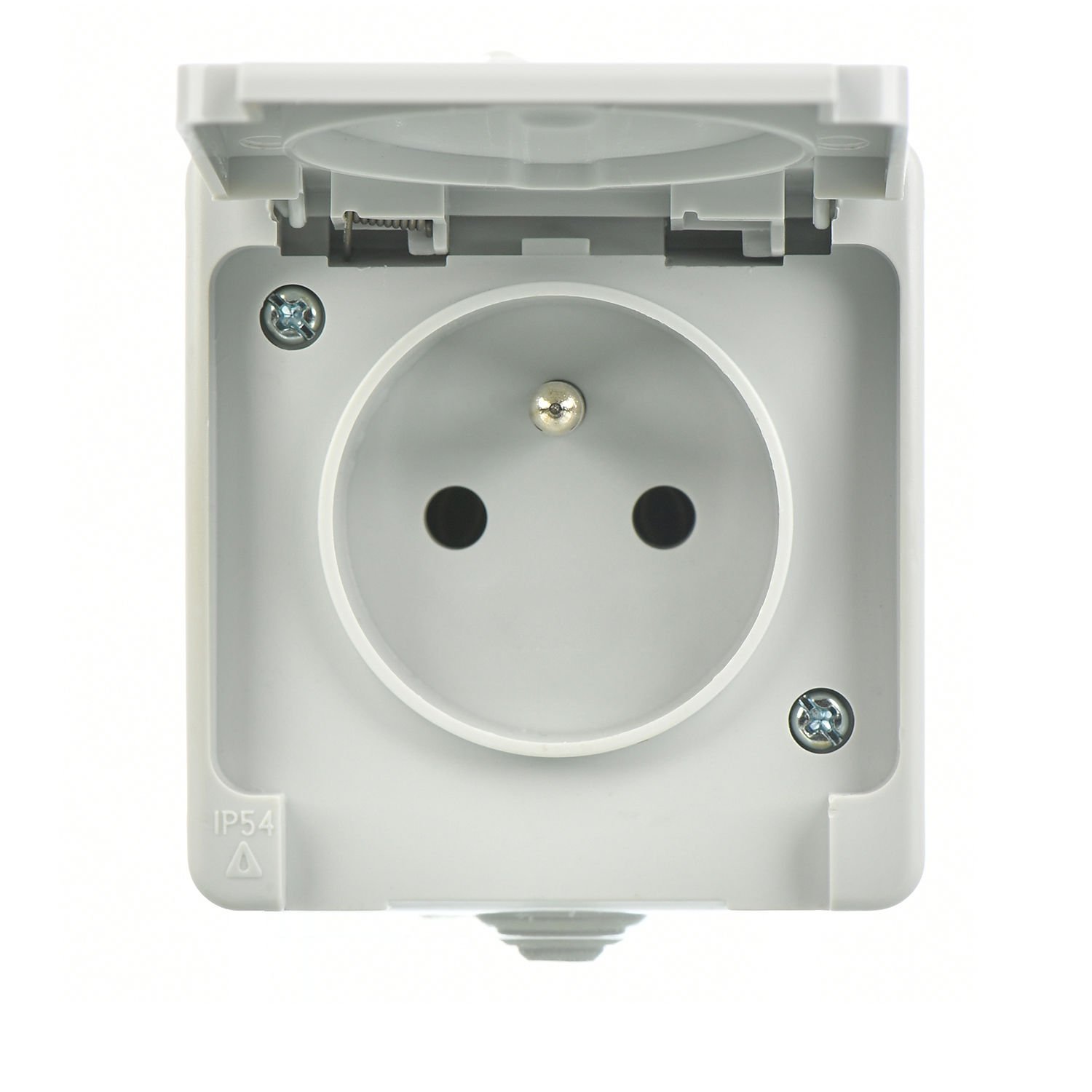 Günsan Nemliyer Gri Kapaklı UPS Priz