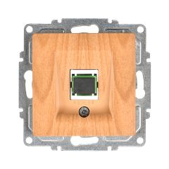 Günsan Visage Akçaağaç Vidalı Fiber Optik Data Prizi