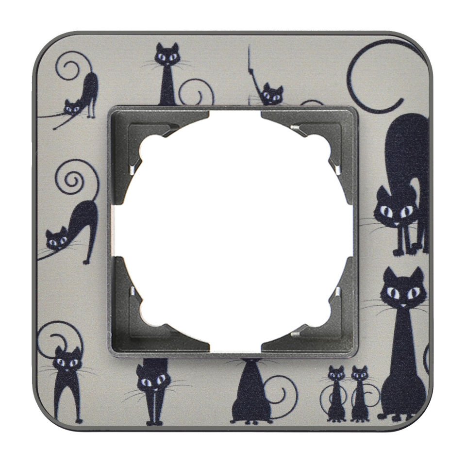 Günsan Radius Füme & Cats Tekli Çerçeve