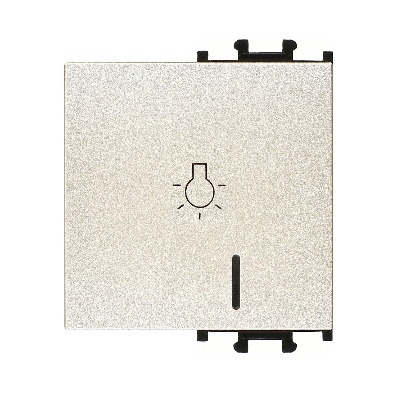 Günsan Domino Metalik Bej Kapak Işıklı Liht 2M