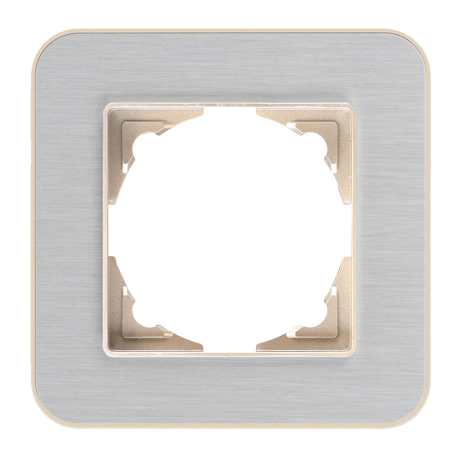 Günsan Radius Metalik Bej & Silver Light Tekli Çerçeve