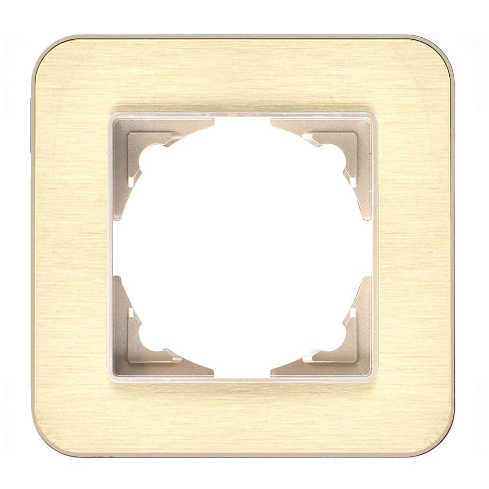 Günsan Radius Metalik Bej & Gold Tekli Çerçeve