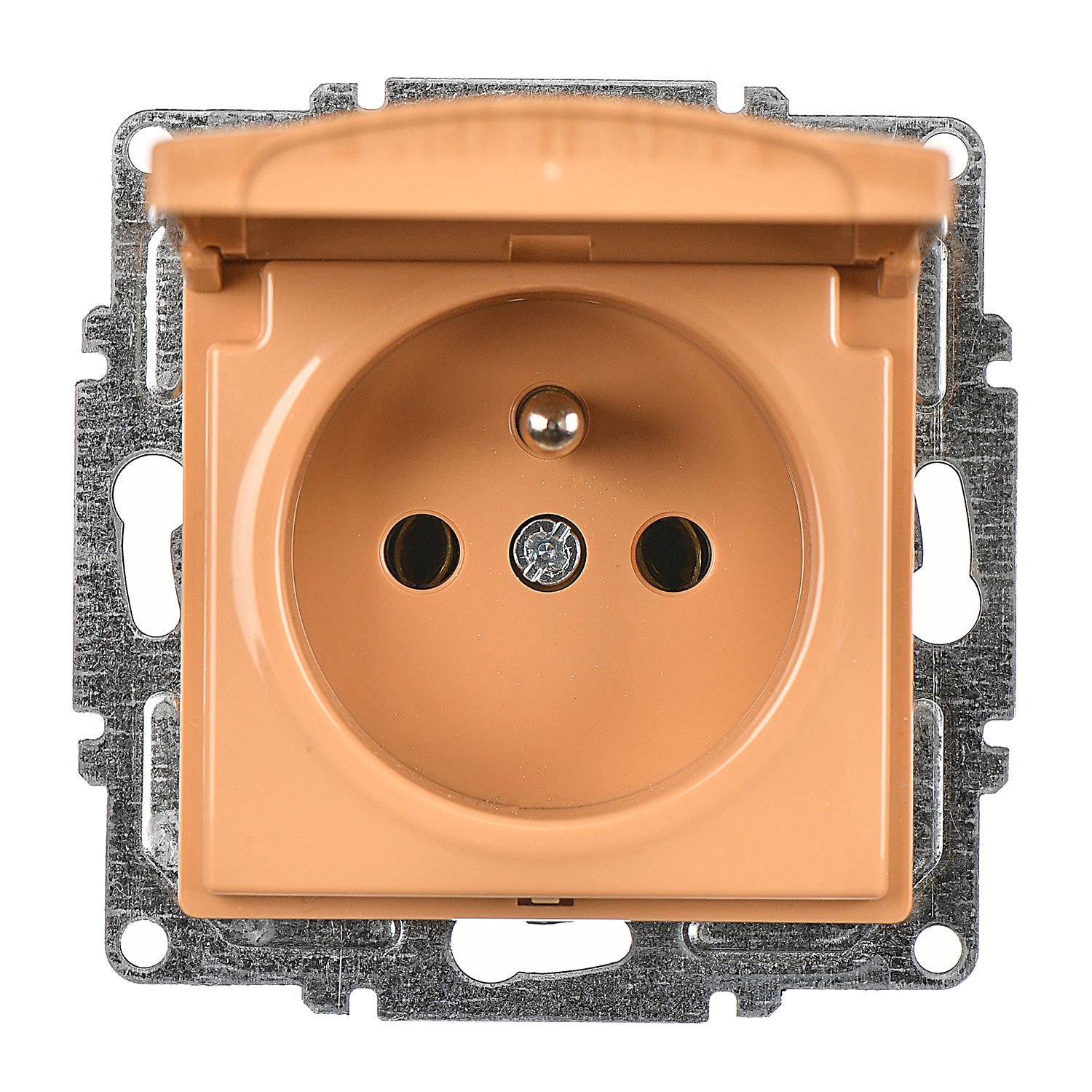 Günsan Visage Akçaağaç UPS Priz - 16A 250V - Klipsli