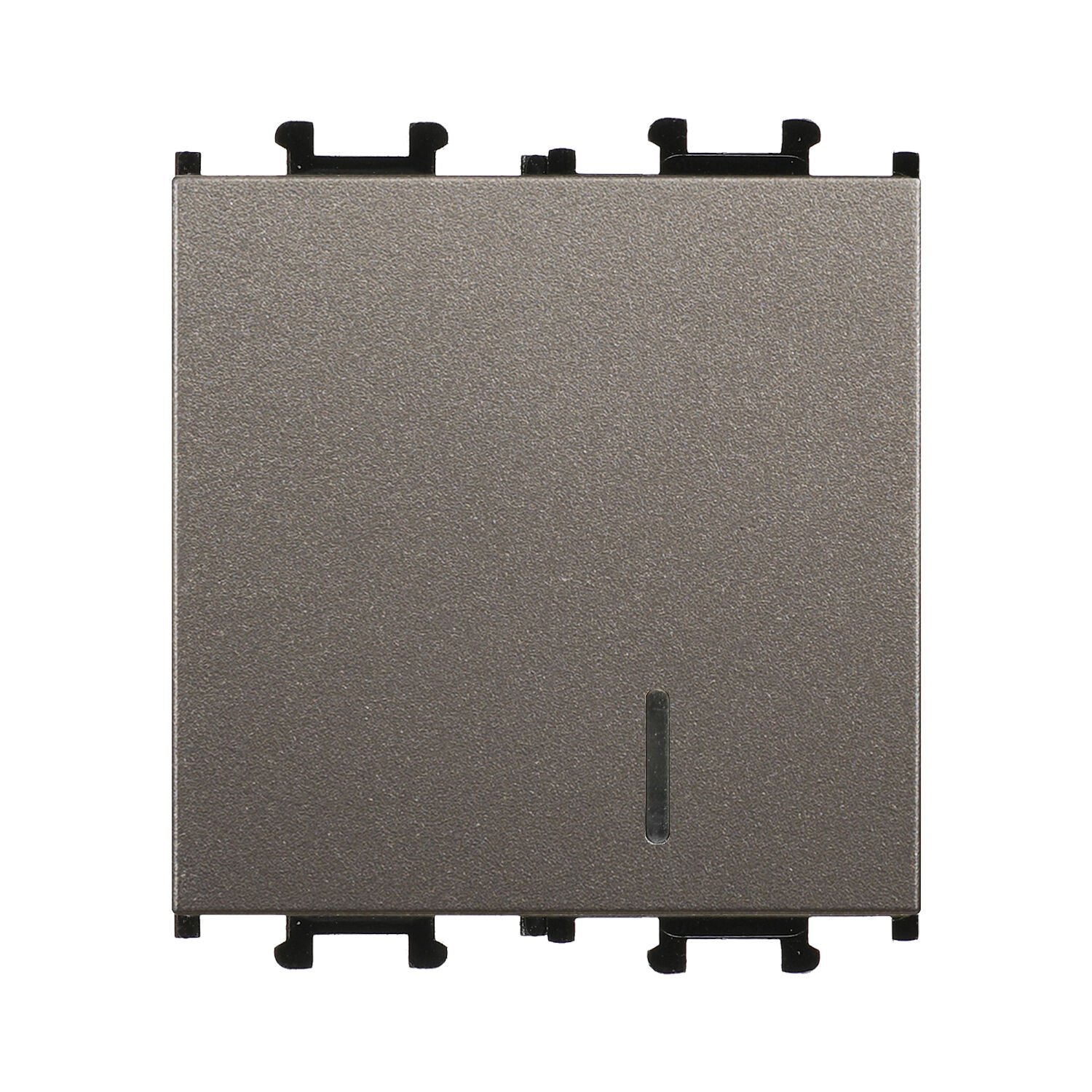 Günsan Domino Mocha Nötrlü Işıklı Anahtar Geniş - 2M