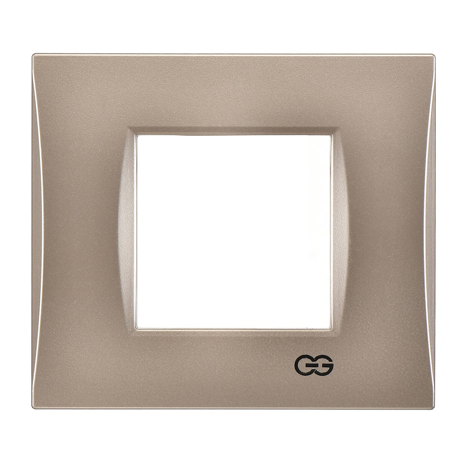 Günsan Domino Metalik Bej Mode İkili Çerçeve - 2M