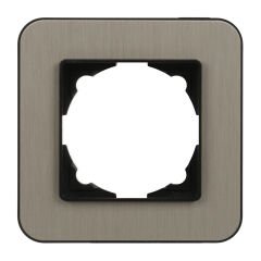 Günsan Radius Metalik Siyah & Bronze Tekli Çerçeve