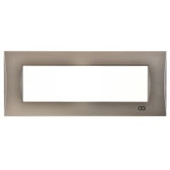 Günsan Domino Metalik Bej Mode Yedili Çerçeve - 7M