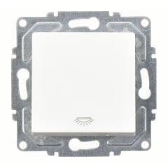 Günsan Eqona Beyaz Vidalı Liht - 10AX 250V