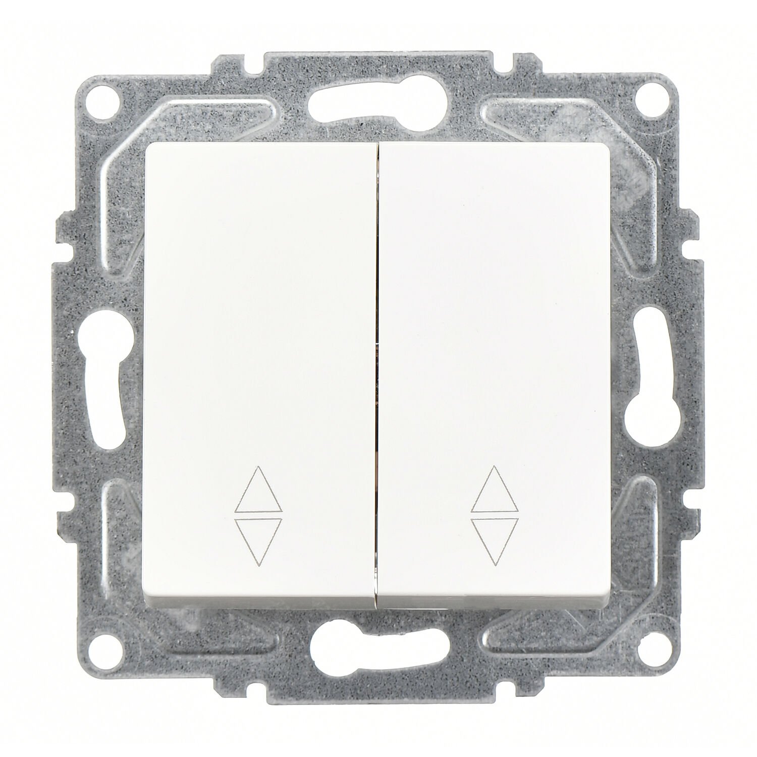 Günsan Eqona Beyaz Vidalı Komütatör Vavien Anahtar 10AX 250V