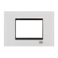 Günsan Domino Beyaz & Krom Çerçeve Çıtası - 3M