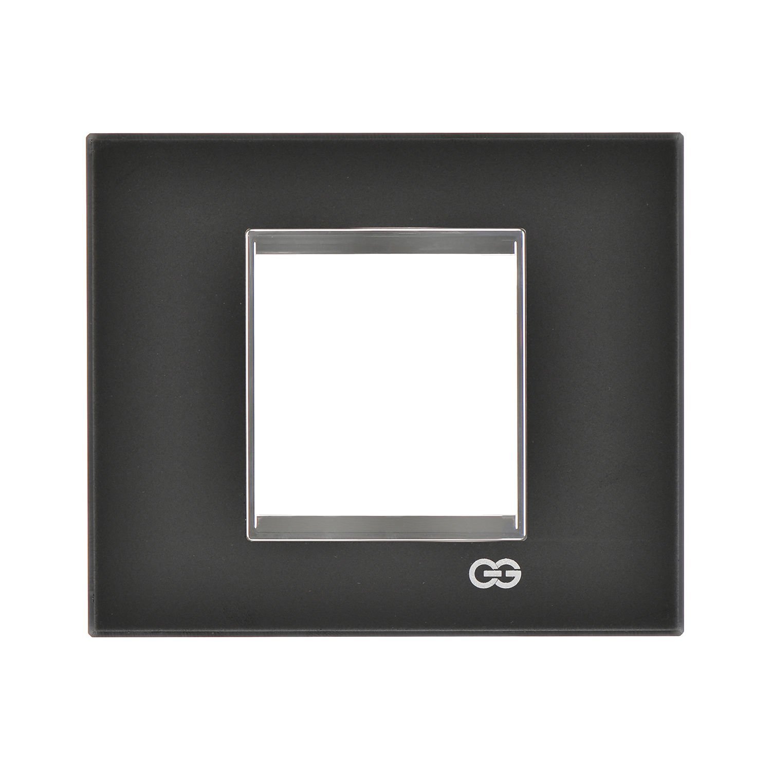 Günsan Domino Siyah & Krom Çerçeve / Çıtası Krom- 2M