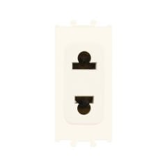 Günsan Domino Krem Priz (Cihaz Tipi) - 1M - 16AX 250V