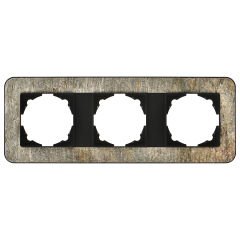 Günsan Radius Mocha & Silver Gold Üçlü Çerçeve