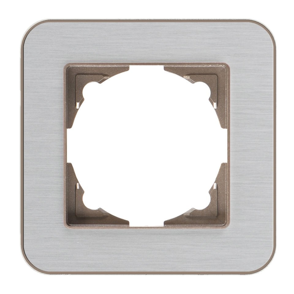 Günsan Radius Mocha & Silver Light Tekli Çerçeve