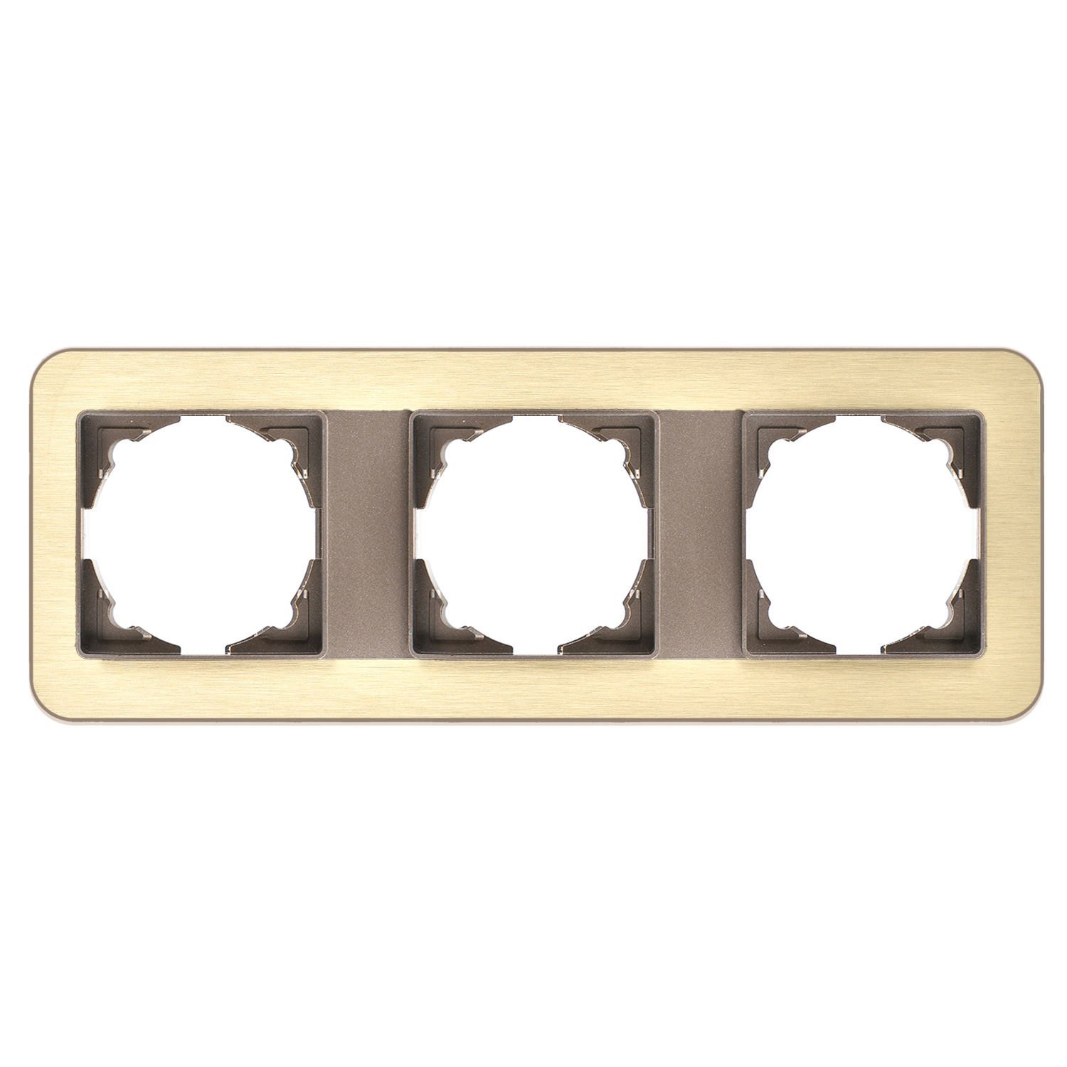 Günsan Radius Mocha & Gold Üçlü Çerçeve