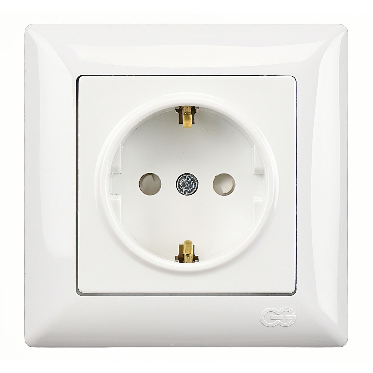 Günsan Visage Beyaz Çocuk Korumalı Topraklı Priz